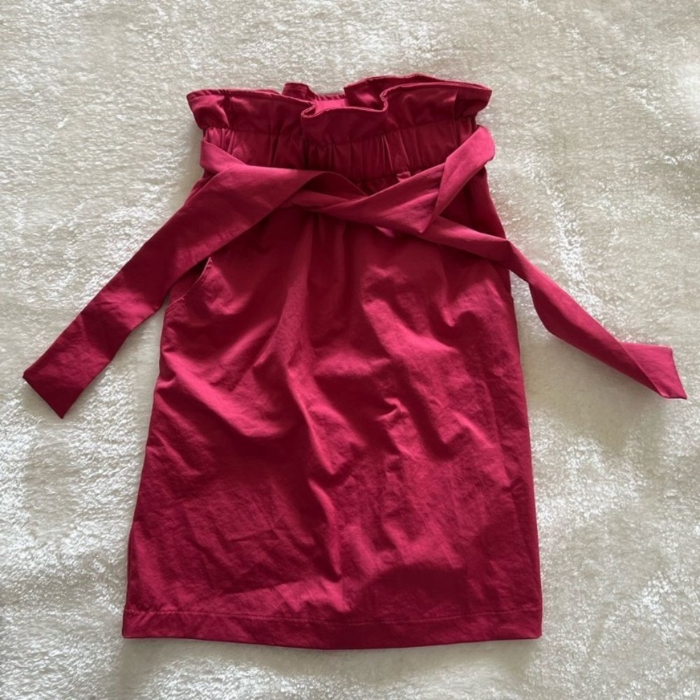H&M Vibrant Pink Ruffled Dress